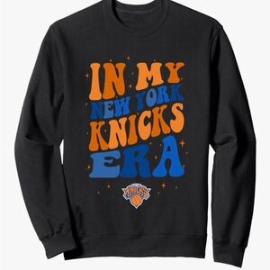 NBA New York Knicks Graphic Sweatshirt Large “In My New York Knicks Era” New
